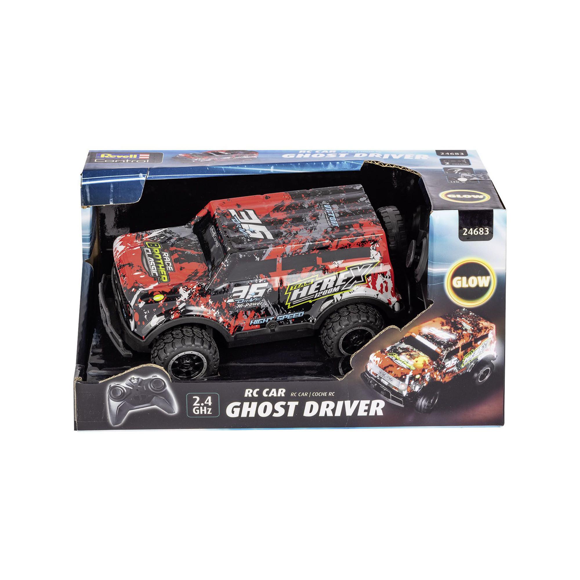 Revell  RC Car Ghost Driver, Rossa 