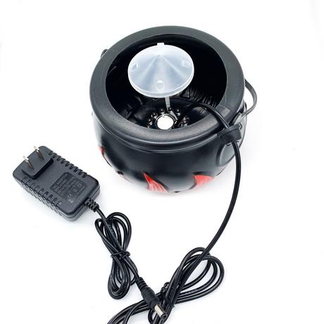   Halloween Deko Hexenkessel Nebel 