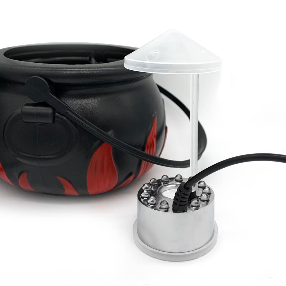   Halloween Deko Hexenkessel Nebel 