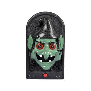 Halloween Deko Sonnette de porte sorcière