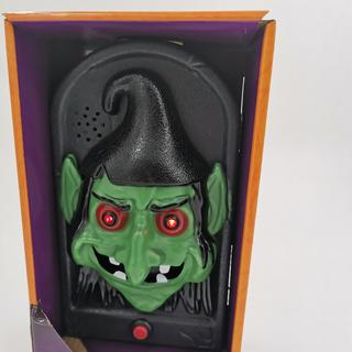 NA  Halloween Deko Sonnette de porte sorcière 