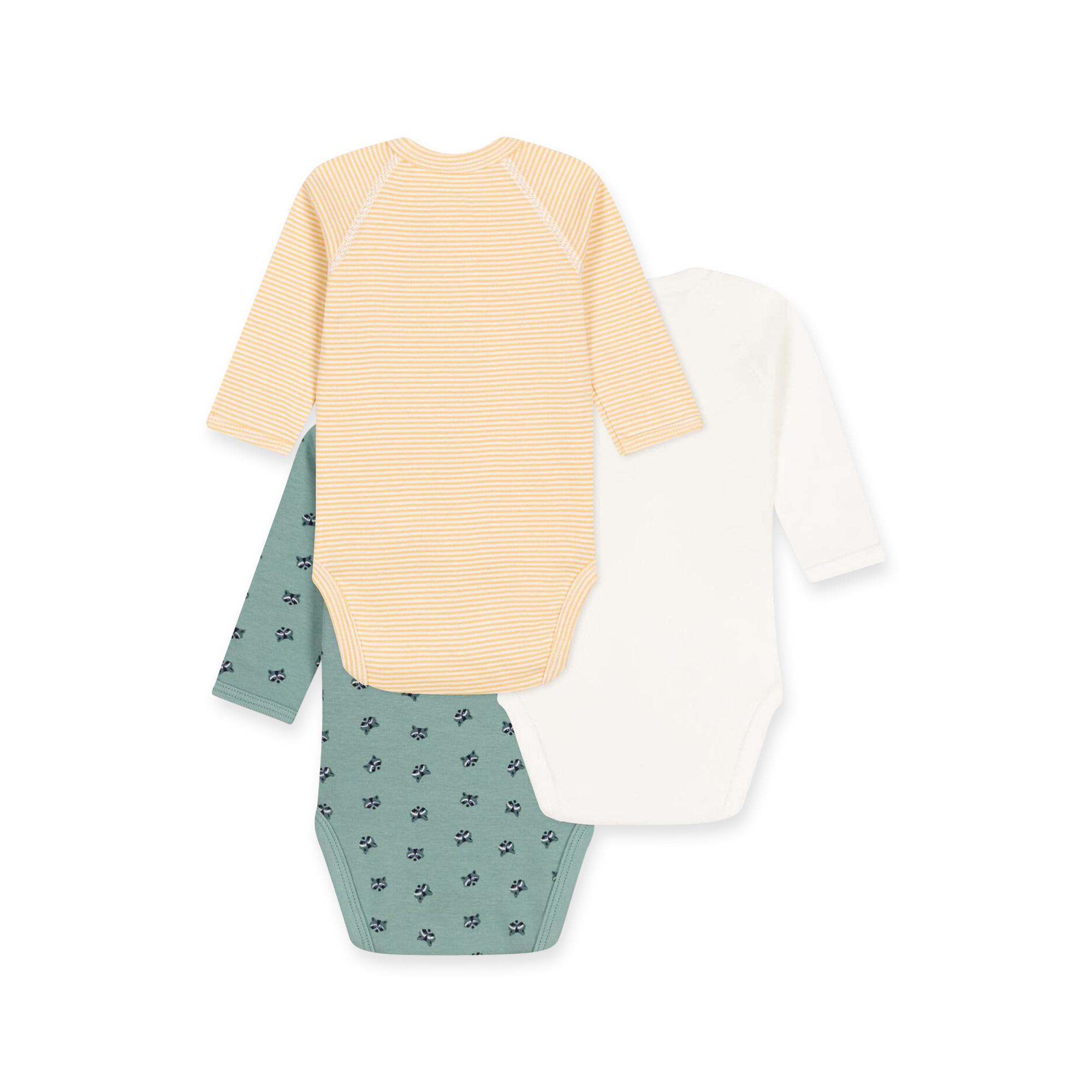 PETIT BATEAU  Body, maniche lunghe, 3-pack 