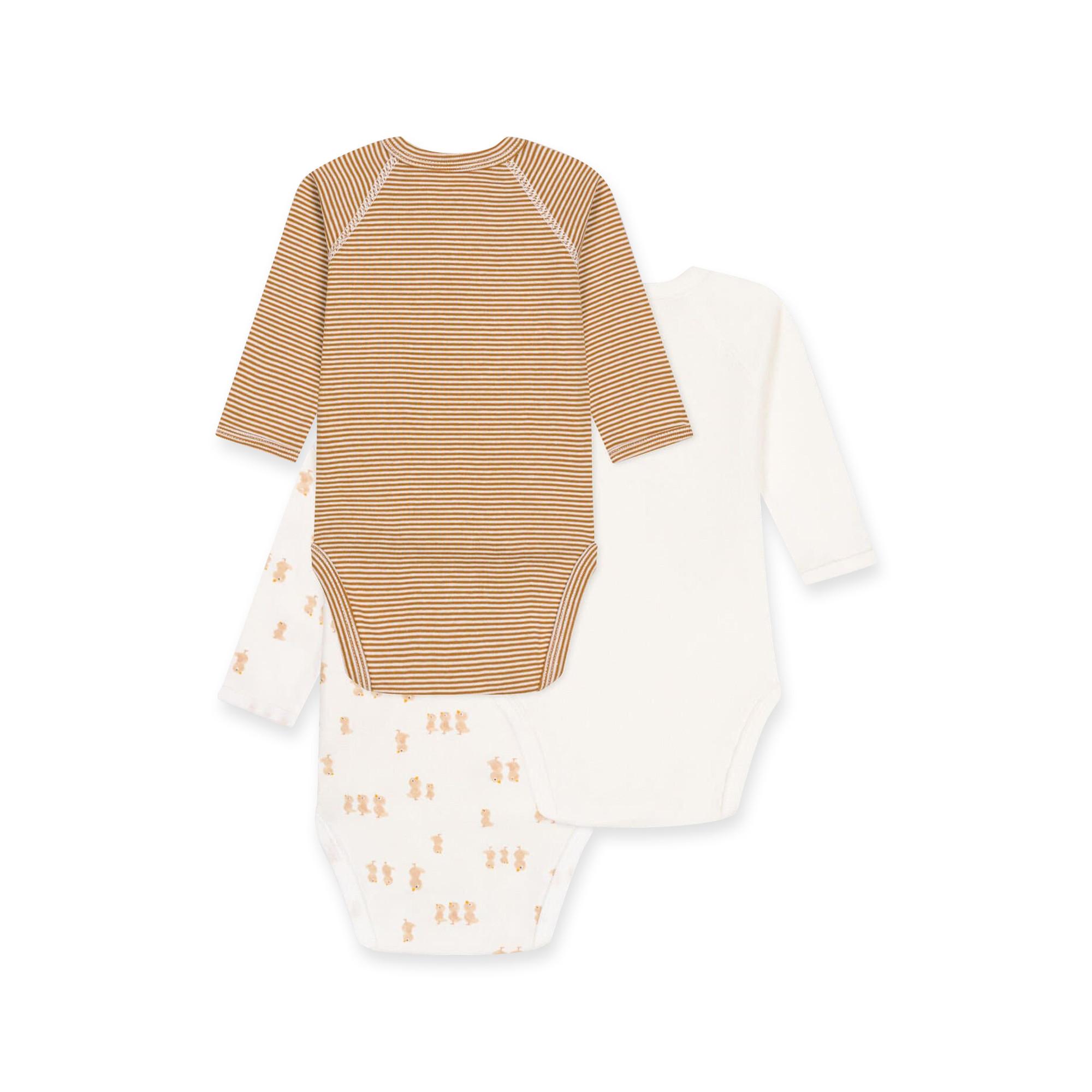 PETIT BATEAU  Body, maniche lunghe, 3-pack 