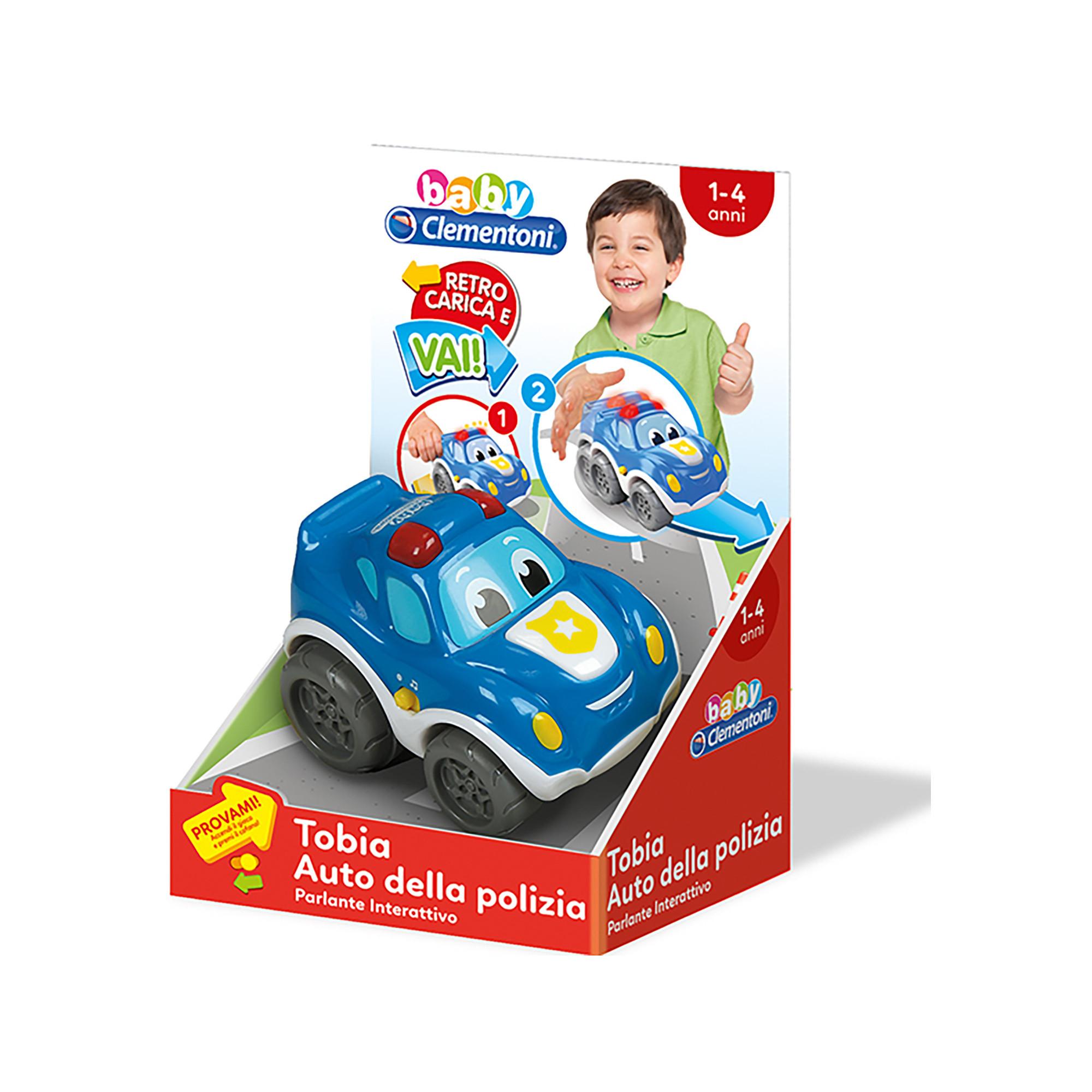 Clementoni  Tobia auto della polizia, Italienisch 