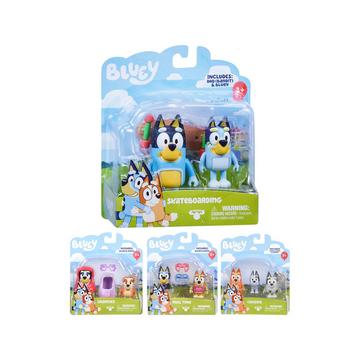 Figurines Bluey pack, assortiment aléatoire