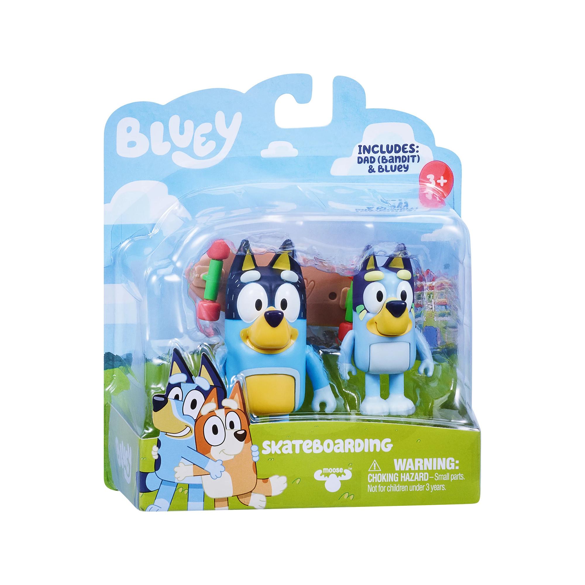 Moose Toys  Bluey Figuren Doppelpack, Zufallsauswahl 