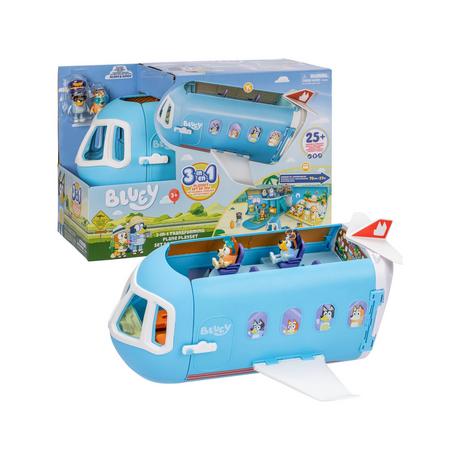 Moose Toys  Bluey Flugzeug 3 in 1 