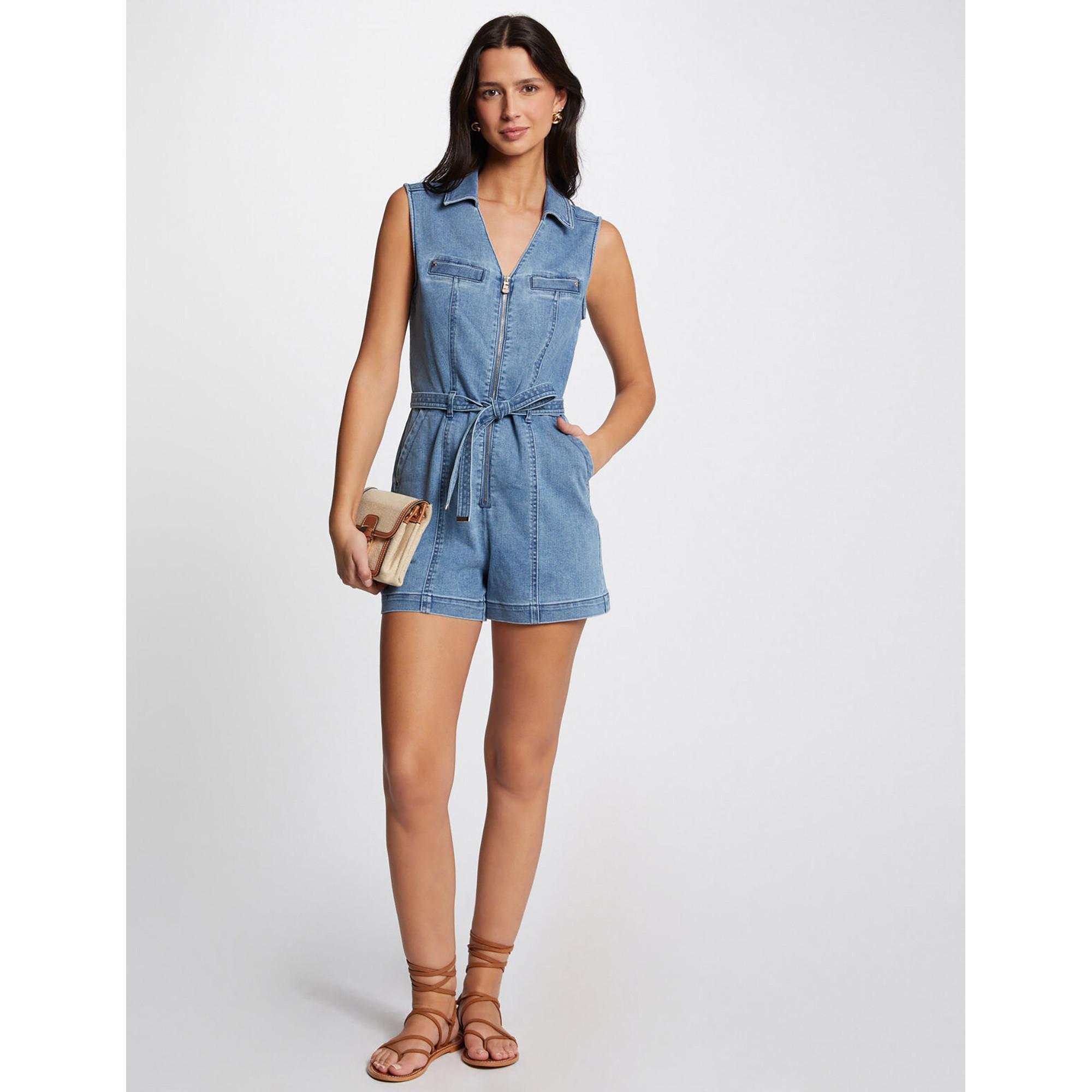 Image of Overall Damen Blau Denim 44