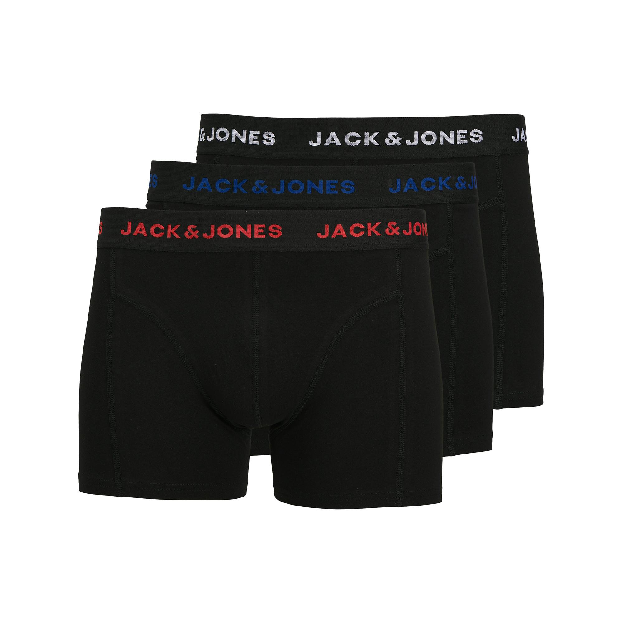 JACK & JONES JACBLACKFRIDAY TRUNKS 3P Lot de 3 boxers 