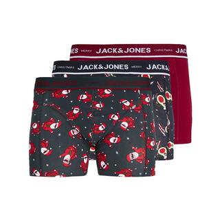 JACK & JONES JACMERRY XMAS TRUNKS 3P Culotte, 3-pack 