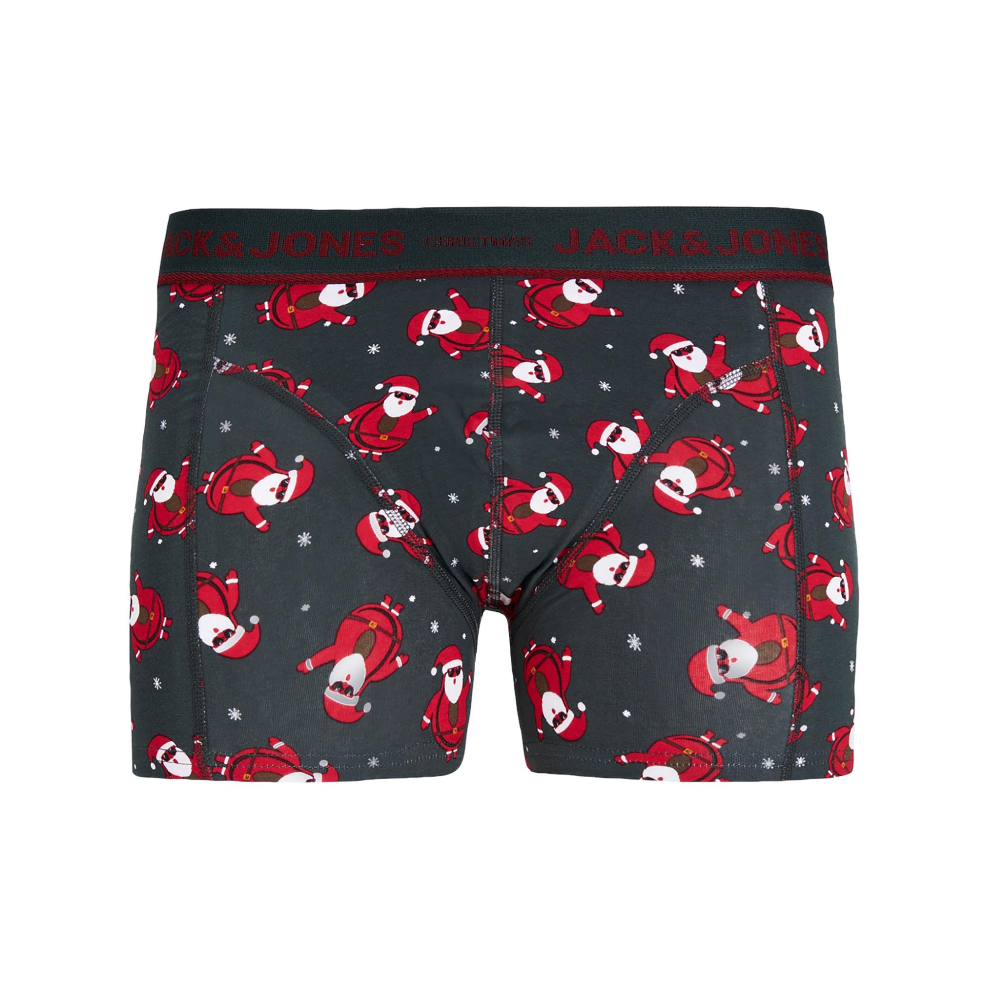 JACK & JONES JACMERRY XMAS TRUNKS 3P Culotte, 3-pack 