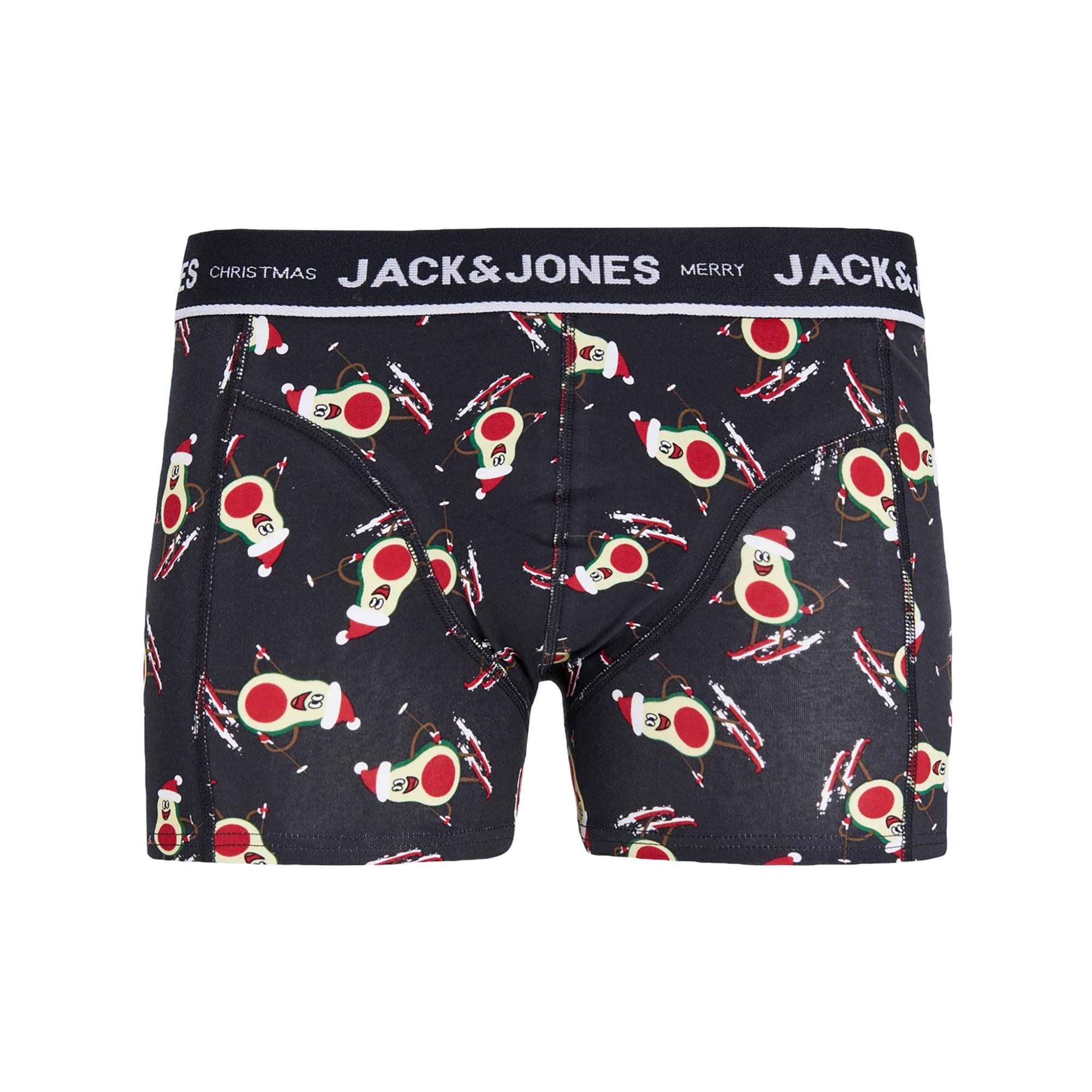 JACK & JONES JACMERRY XMAS TRUNKS 3P Culotte, 3-pack 