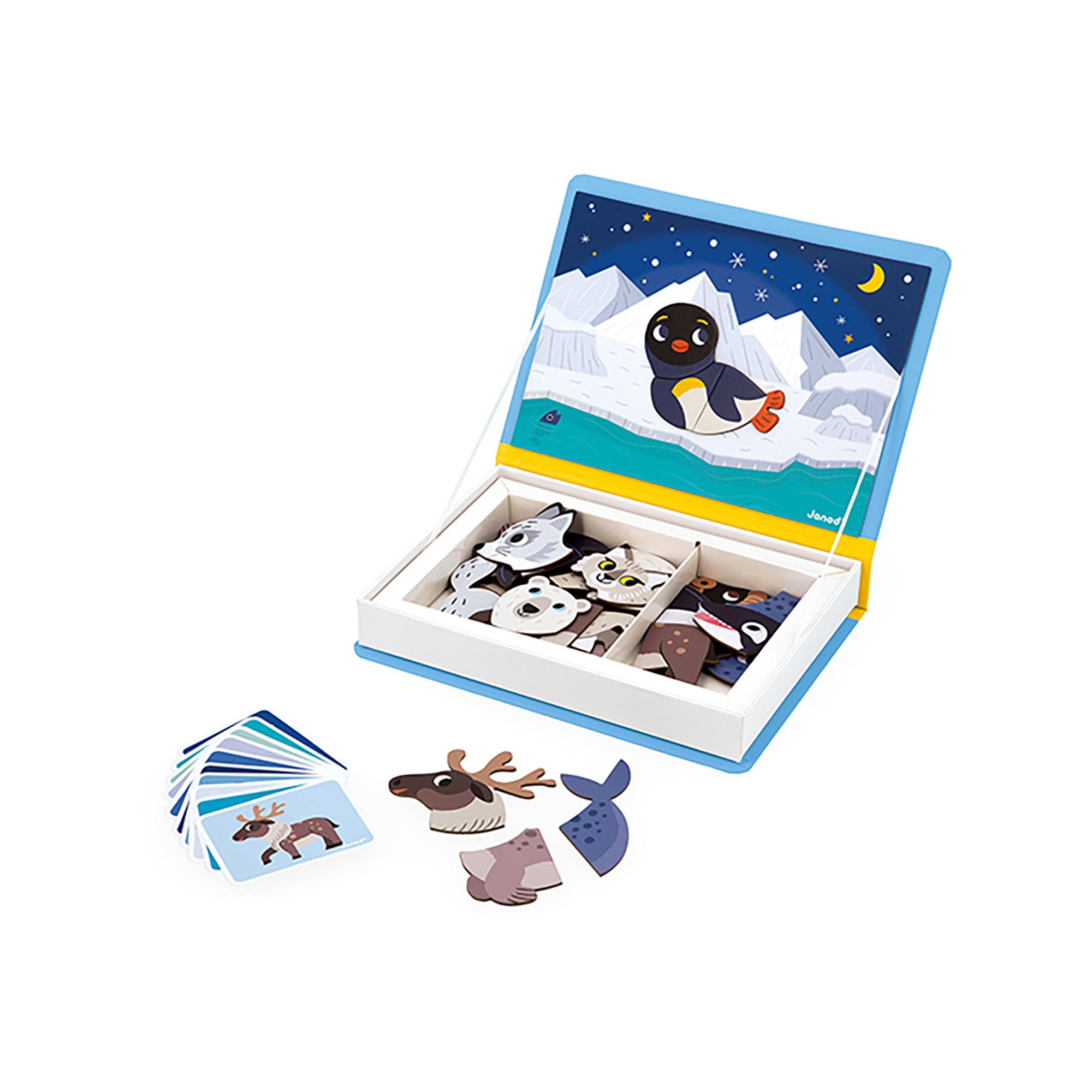 Janod  Magnetbuch Polartiere 