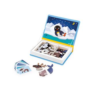 Janod  Livre magnétique Animaux Polaires 