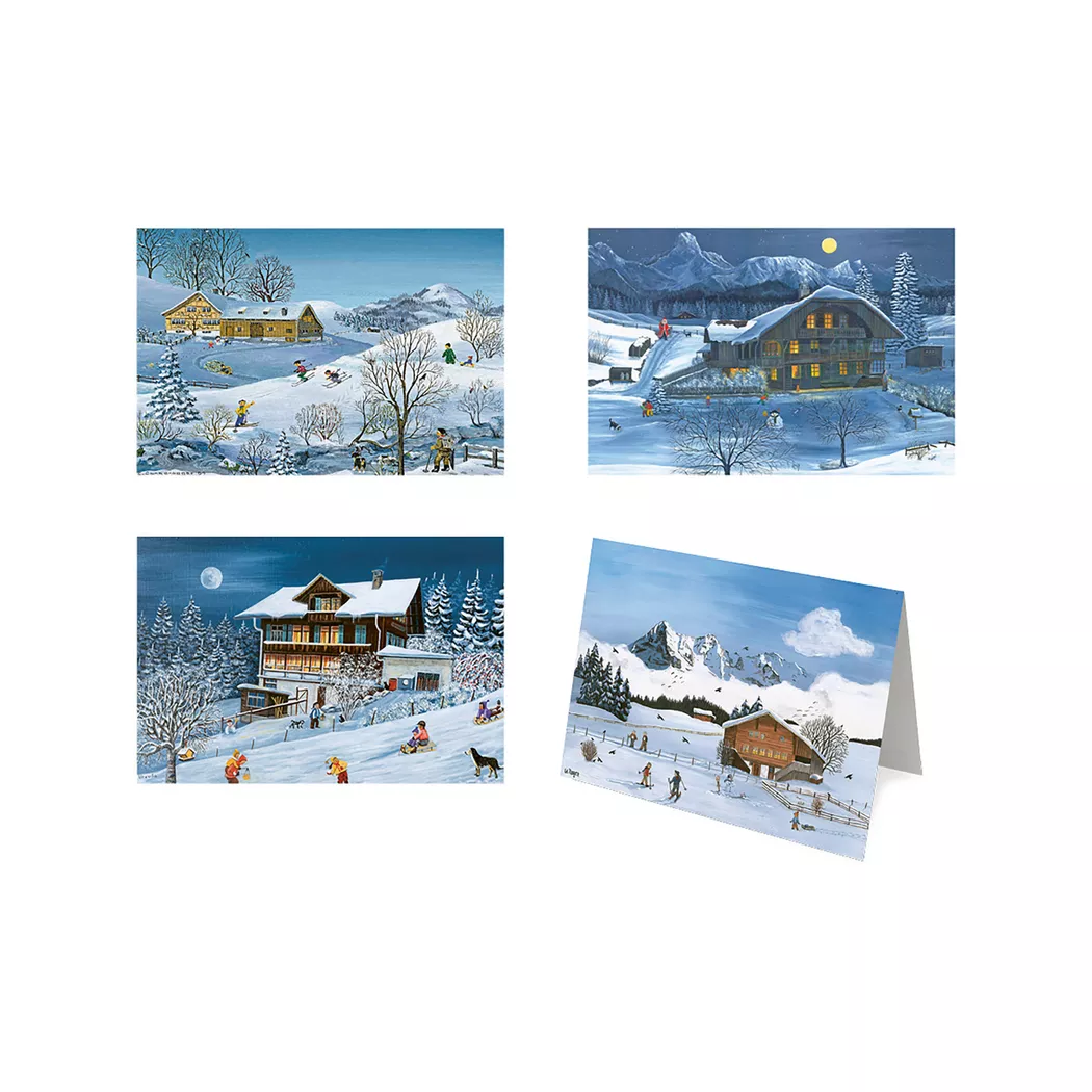 Unicef - Weihnachtskarten Set, 11.7X17.3CM, Multicolor 8