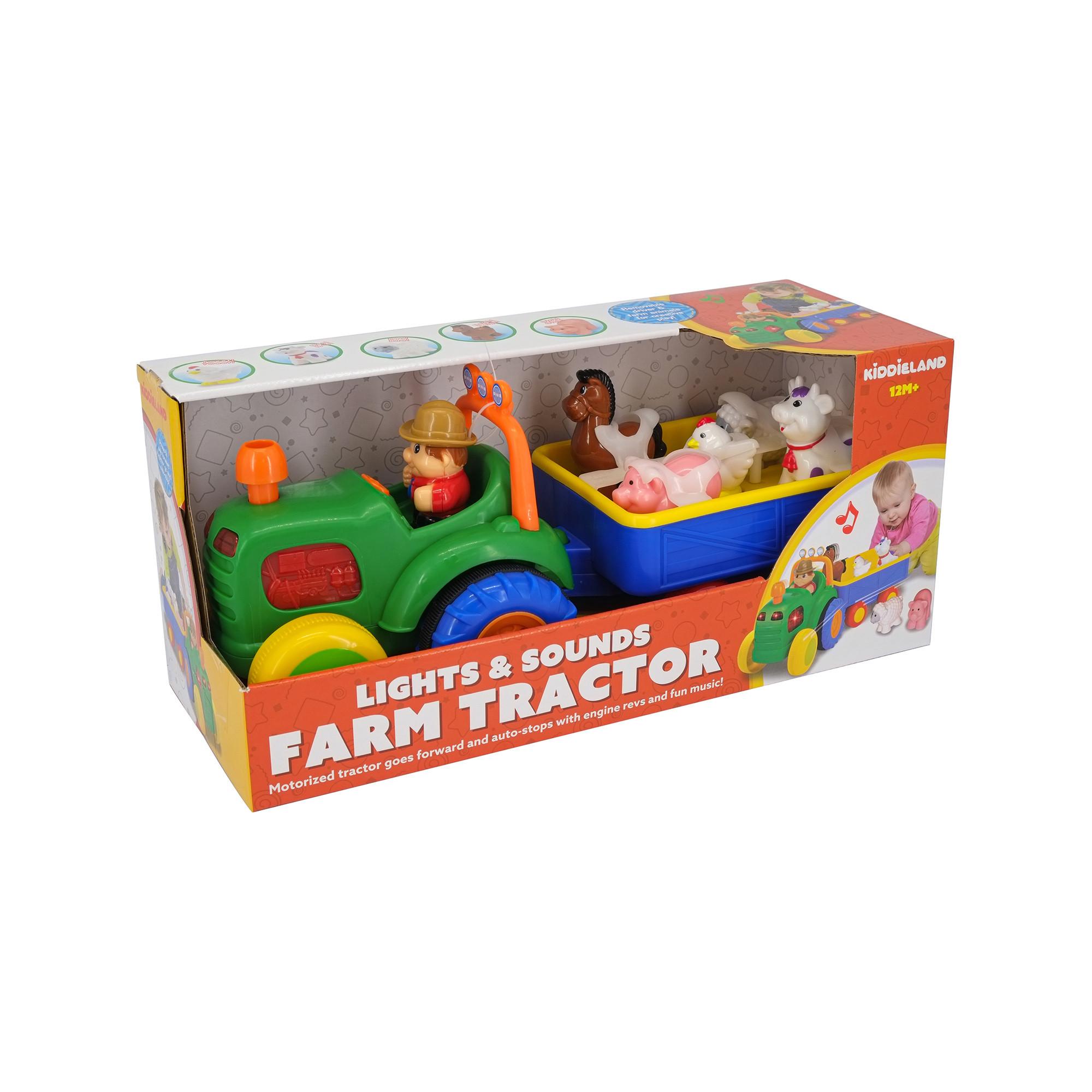 Kiddieland  Farmer Traktor mit Anhänger 