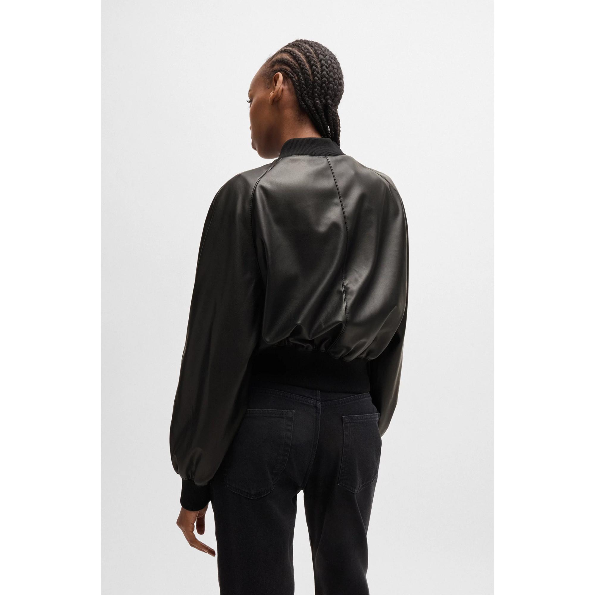 HUGO BLUE Alba-1_B Veste Bomber Fermeture Éclair  