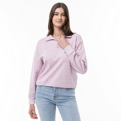 HUGO BLUE Dantasia B Felpa con mezza zip fantasia  