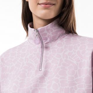 HUGO BLUE Dantasia B Felpa con mezza zip fantasia  