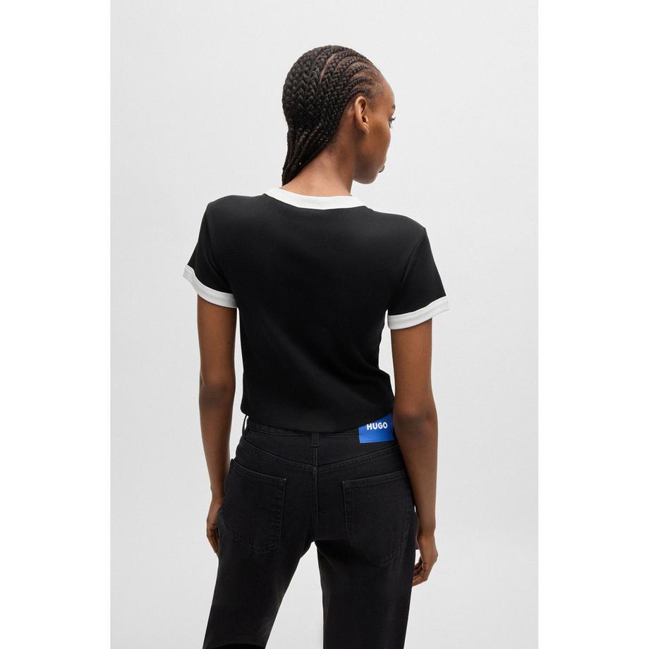 HUGO BLUE Dalia B Cropped Top  