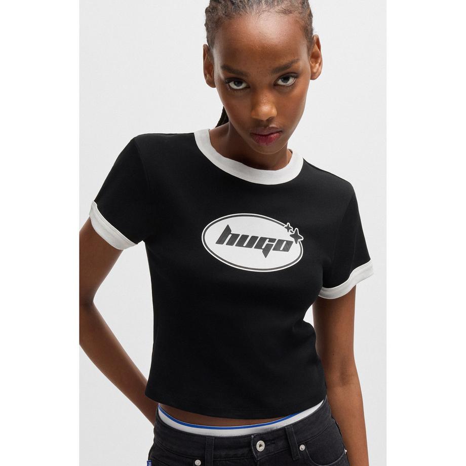 HUGO BLUE Dalia B Cropped Top  