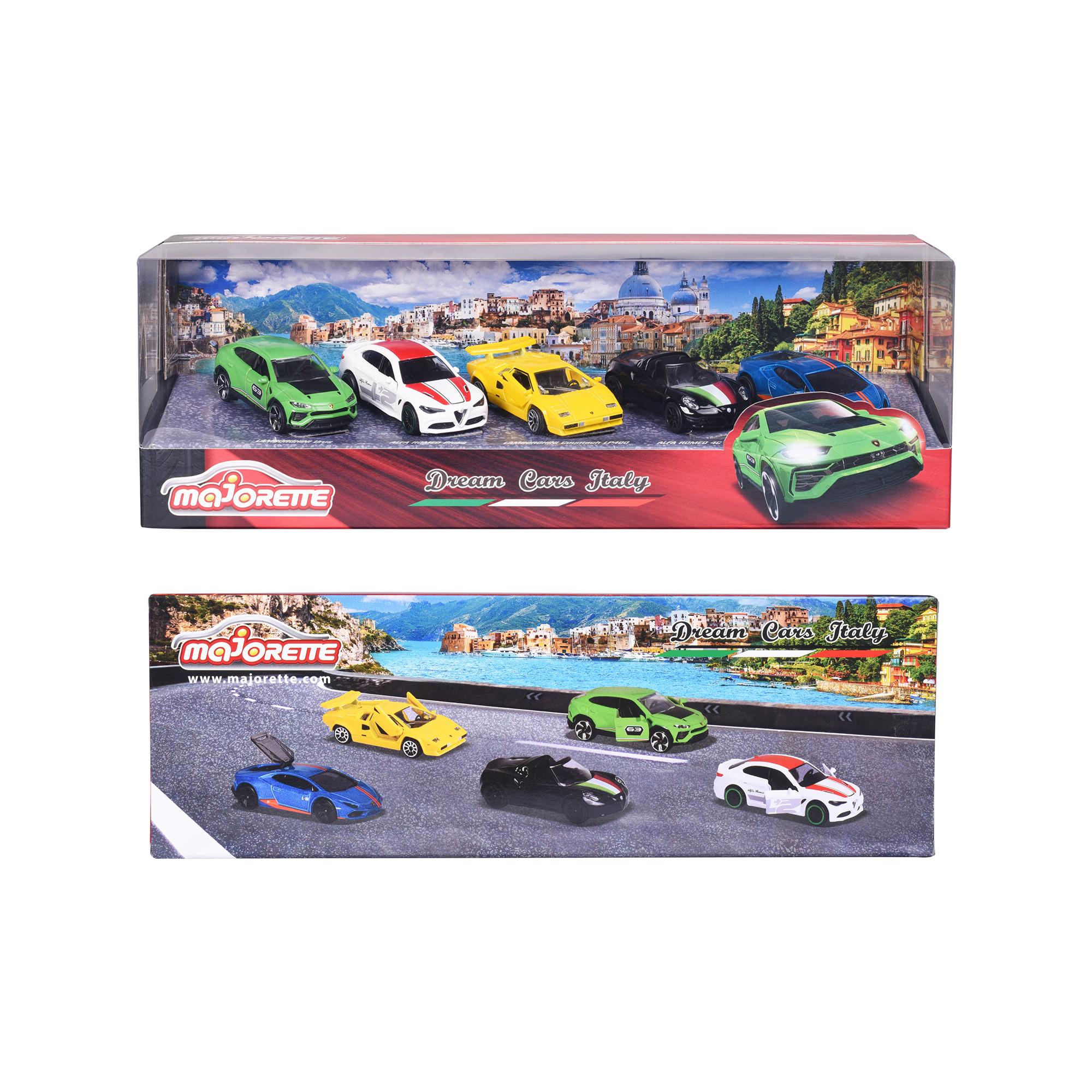 Majorette  Dream Cars Italy – 5er Set 