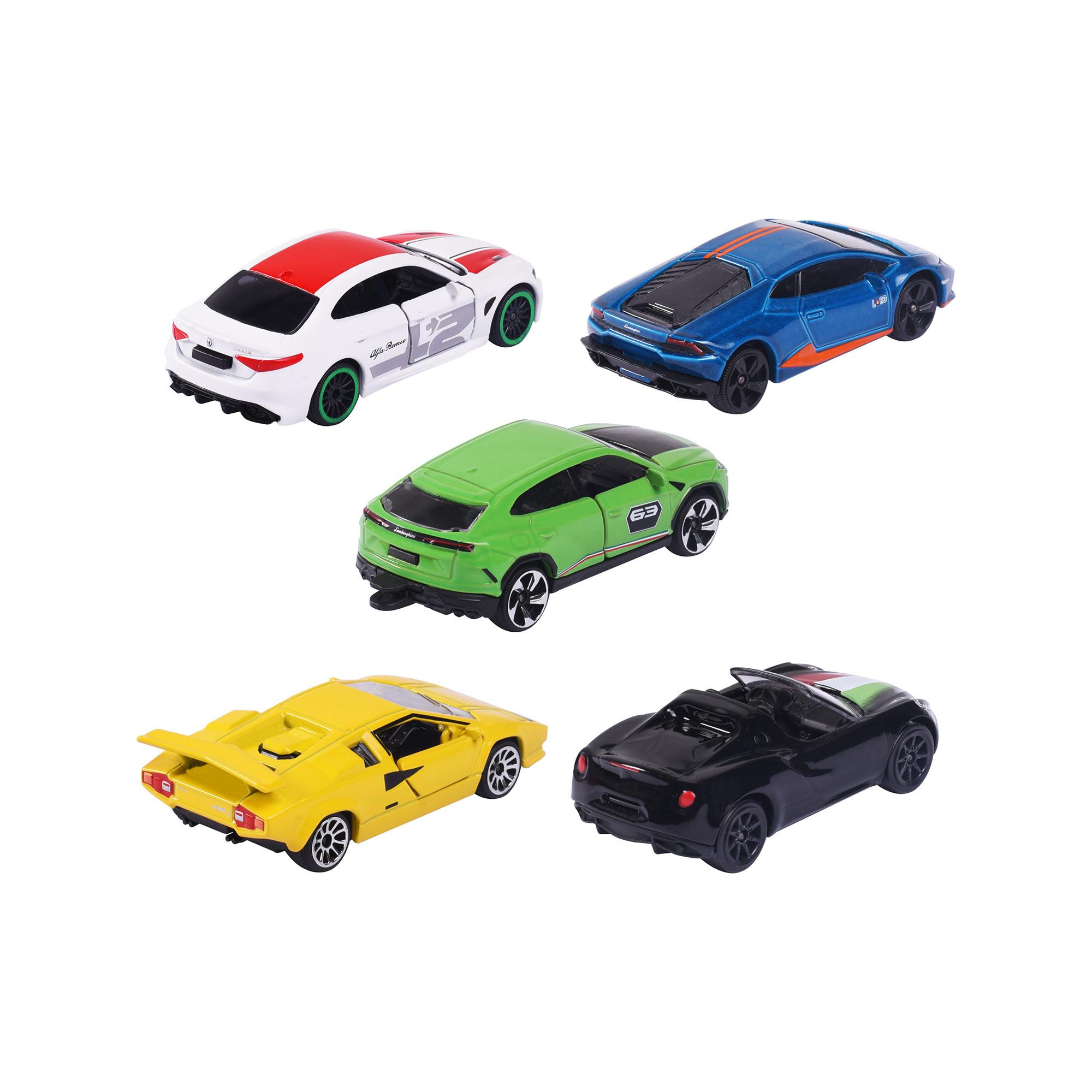 Majorette  Dream Cars Italy – 5er Set 