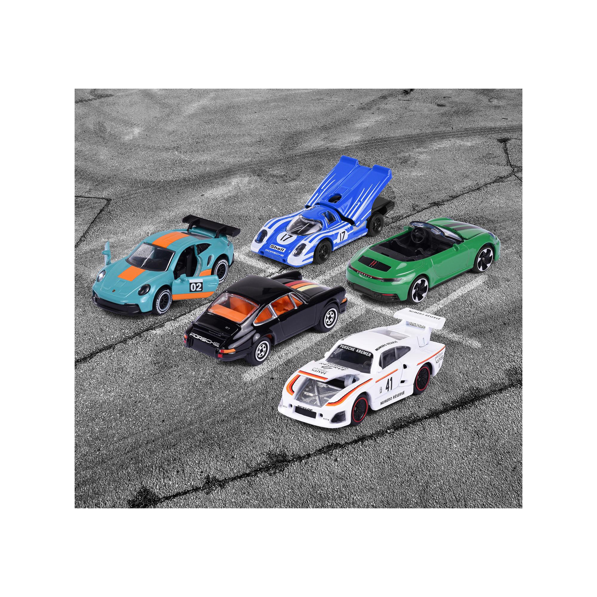 Majorette  Porsche Motorsport 5er Set 