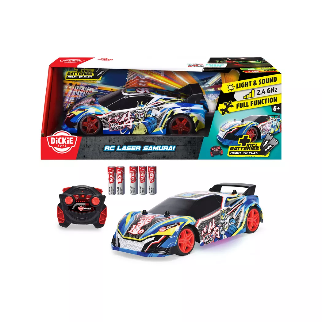 Dickie - RC  Laser Samurai, RTR, Multicolor