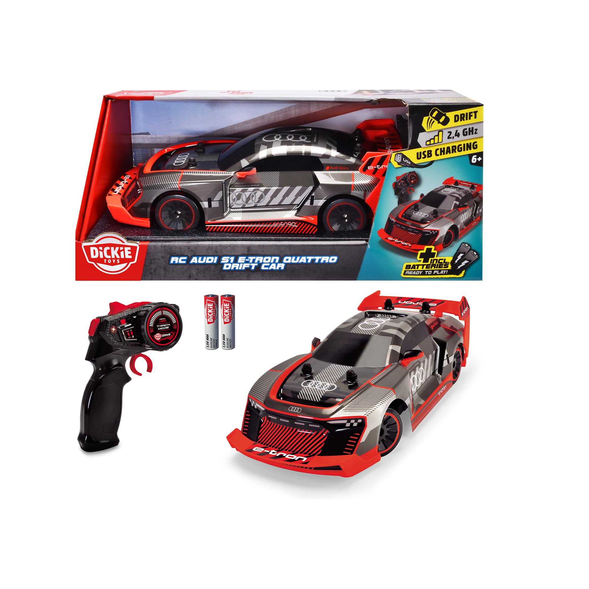 Dickie  RC Audi S1 E-Tron Quattro Drift Car, RTR 