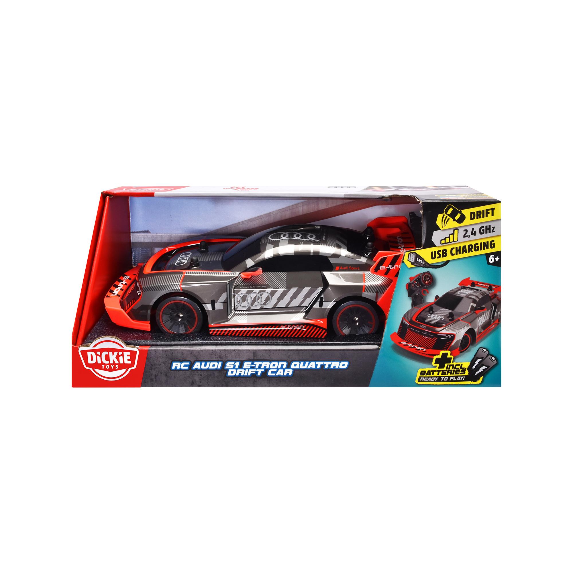 Dickie  RC Audi S1 E-Tron Quattro Drift Car, RTR 