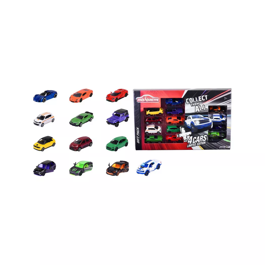Majorette - Giftpack 9 + 4 Limited Edition, Multicolor