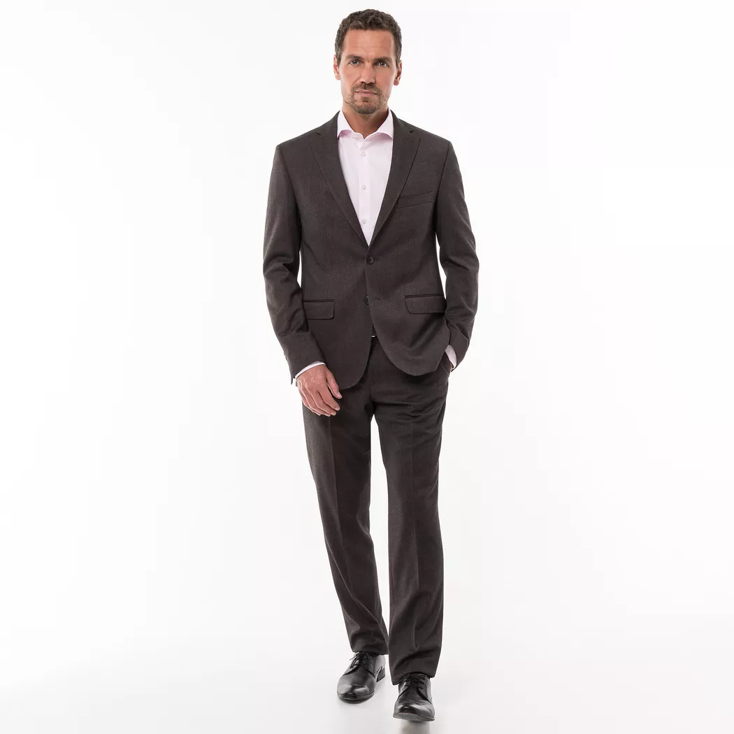 Manor Man - Veston Modern Fit, für Herren, Braun, Größe 56