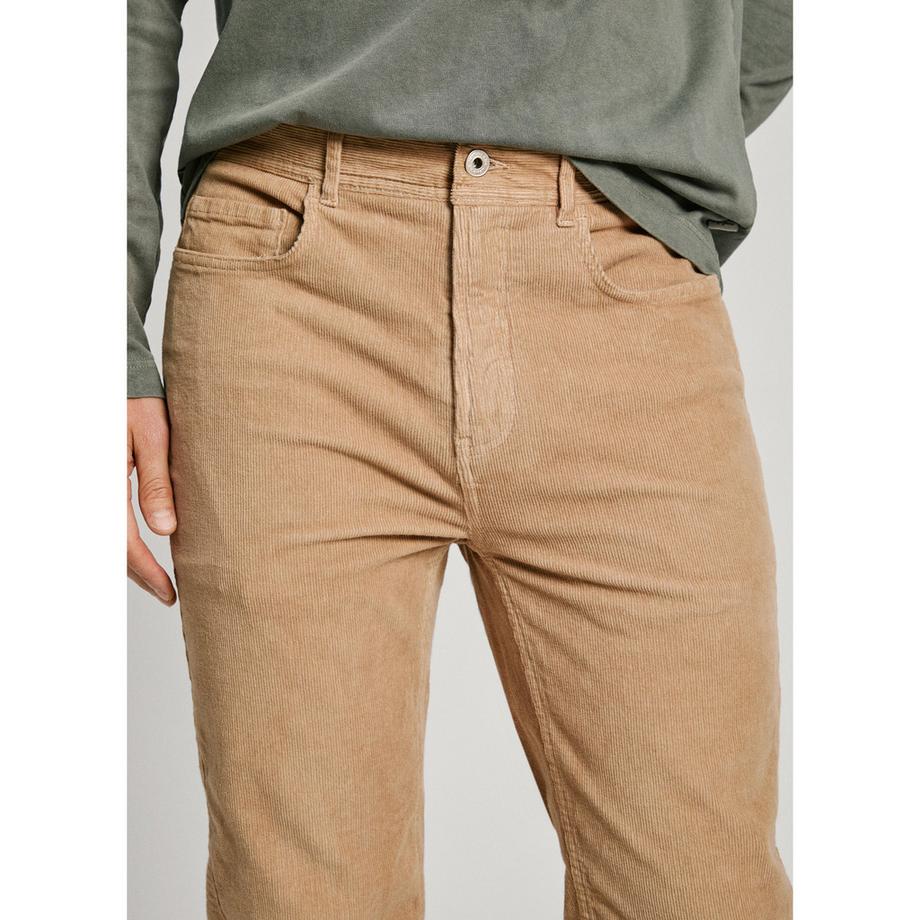 Pepe Jeans London SLIM FIVE POCKETS CORDUROY Pantalon en velours côtelé, Slim Fit 
