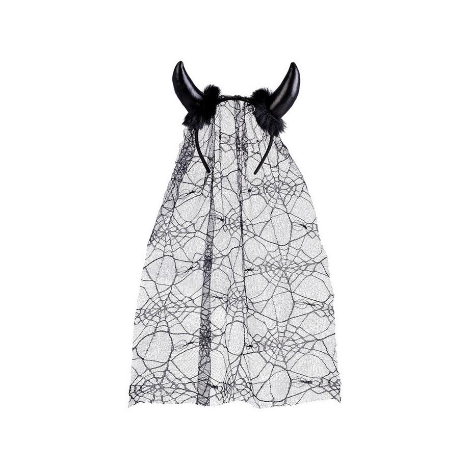 Carnival Toys  Teufelshörner mit Schleier 