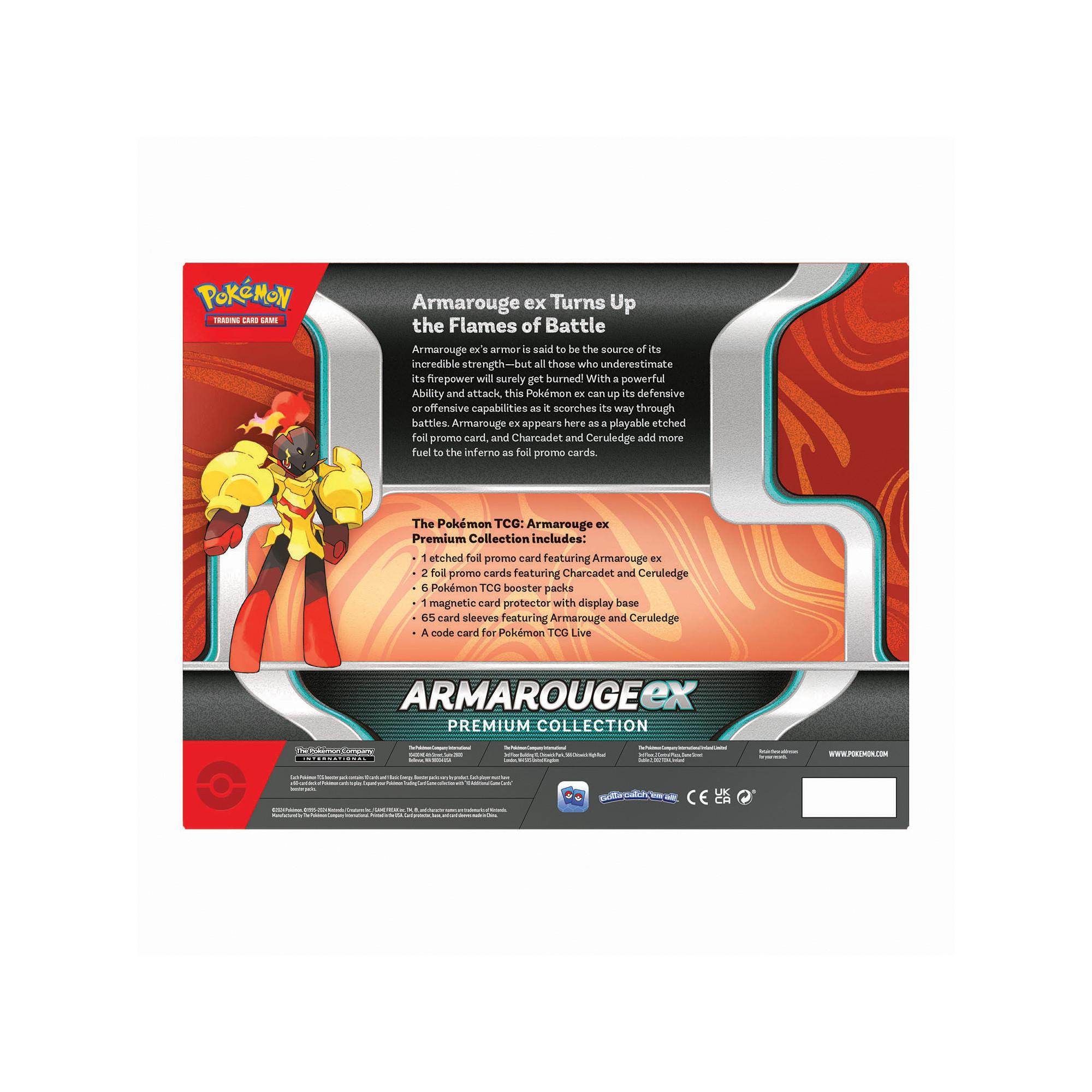 Pokémon  Armarouge ex Premium Collection, Inglese 