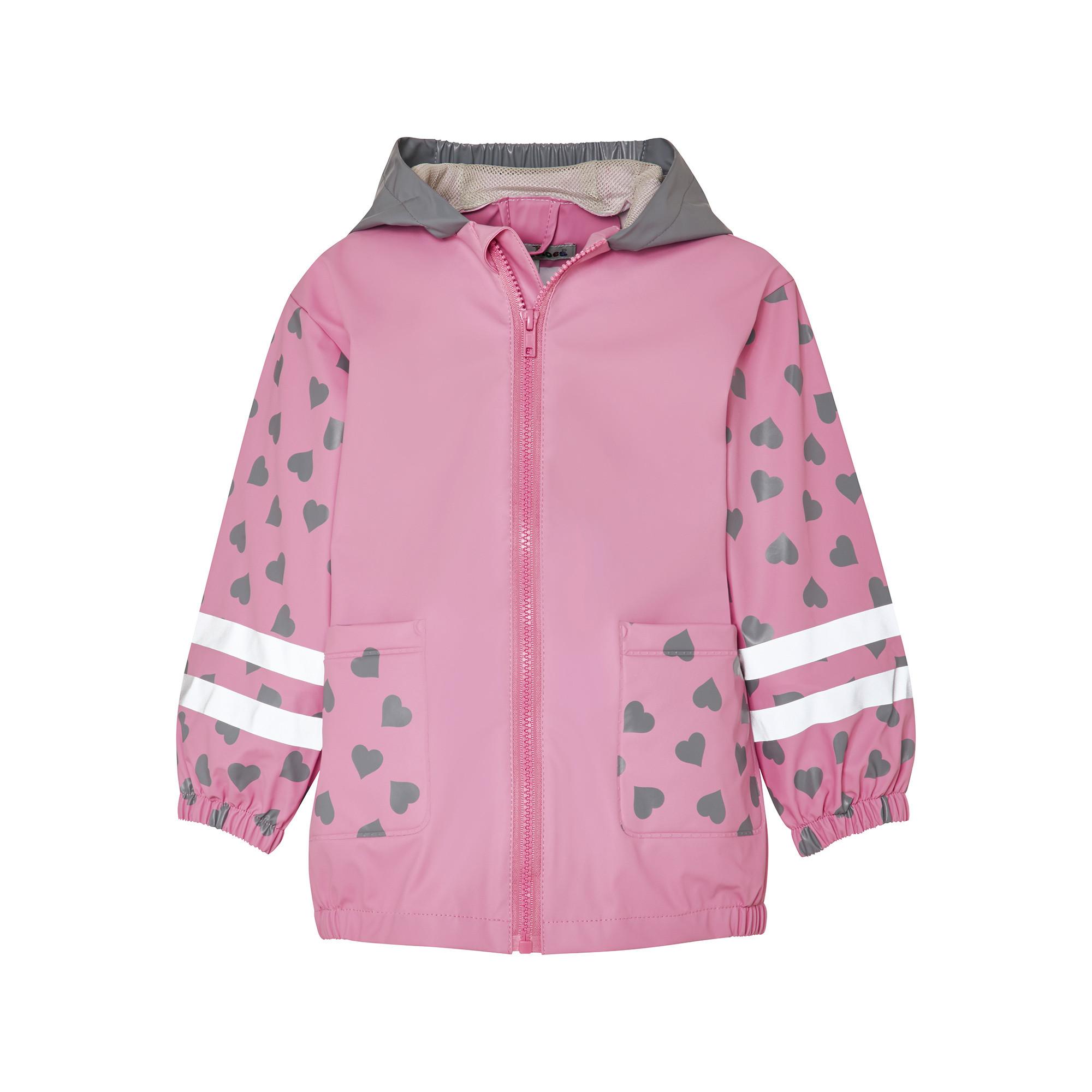 Image of Regenjacke Mit Kapuze Unisex Rosa 140