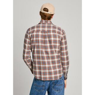 Pepe Jeans London Macberth Regular Fit Langarm Kariertes Hemd  