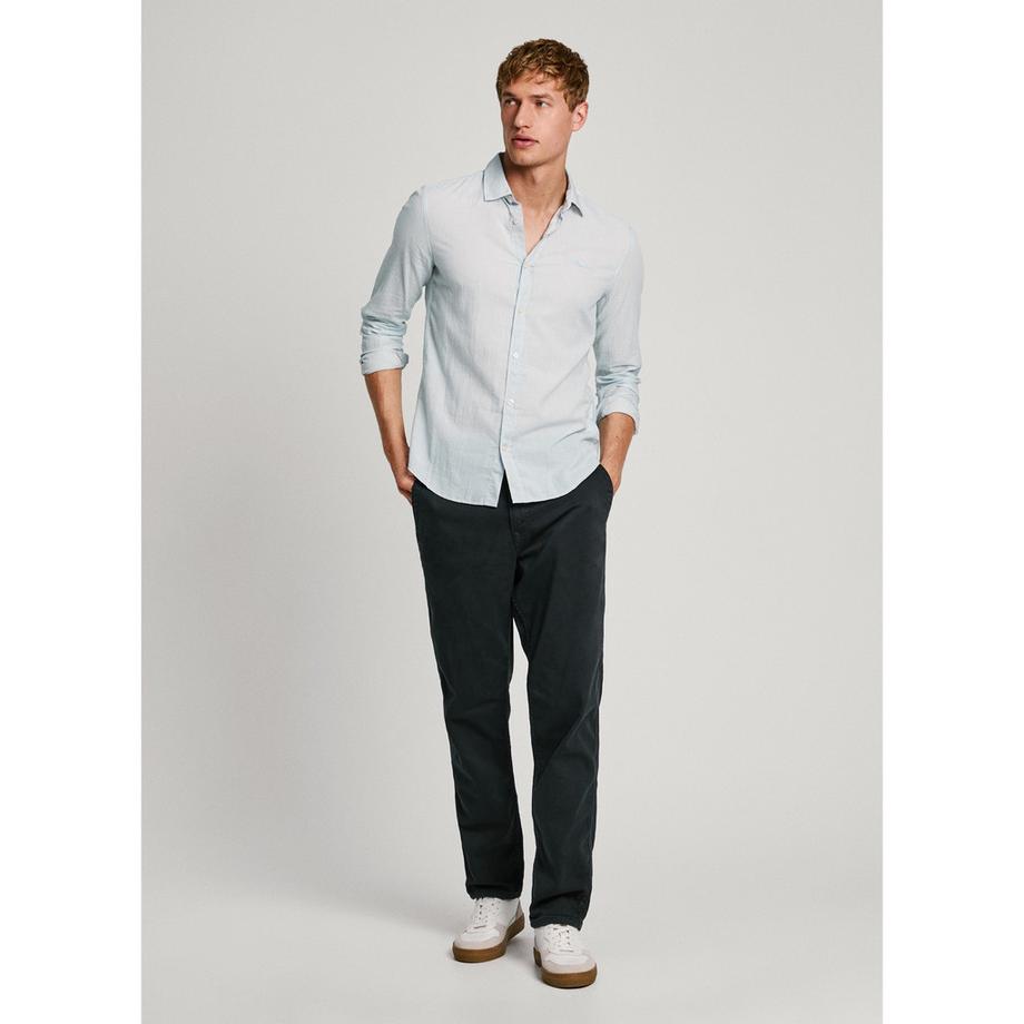 Pepe Jeans London MARCIAL Popeline Slim Fit Langarmhemd  