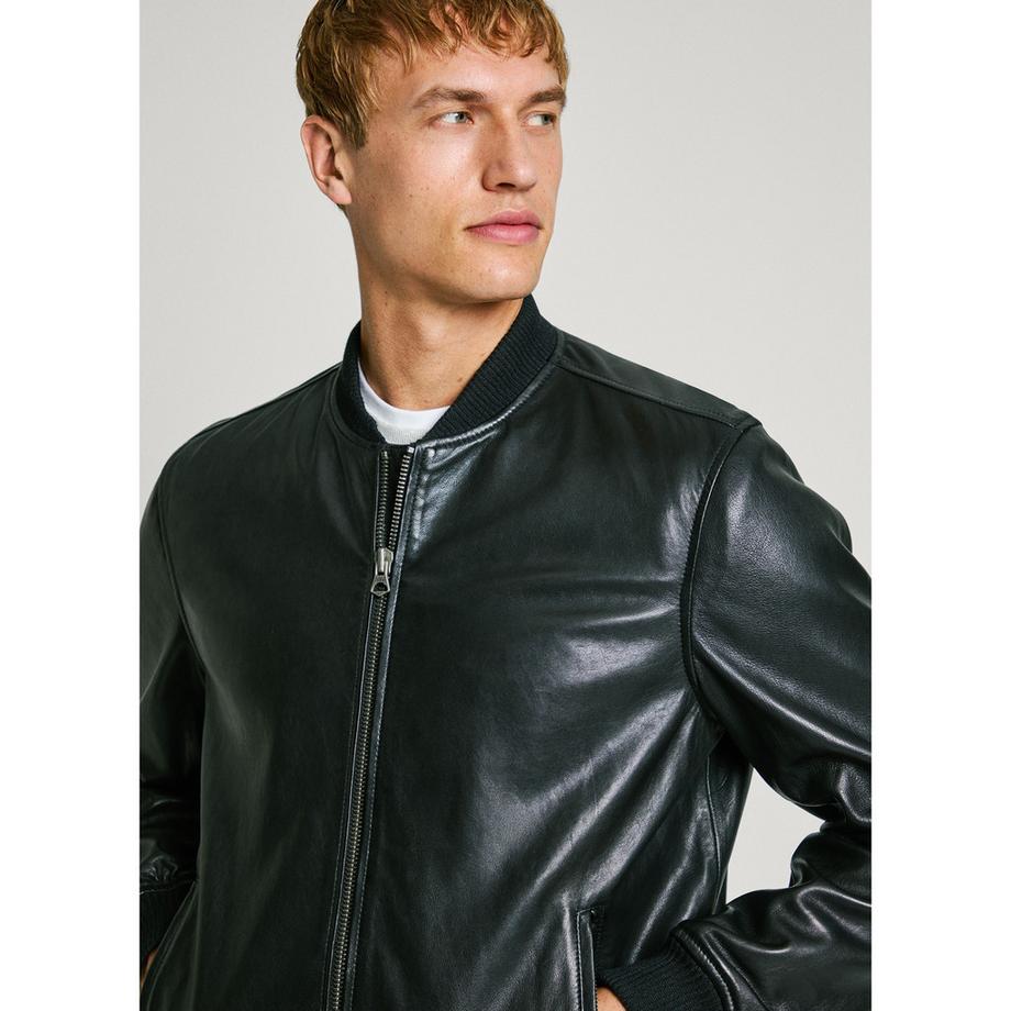 Pepe Jeans London TORNO Lederjacke 