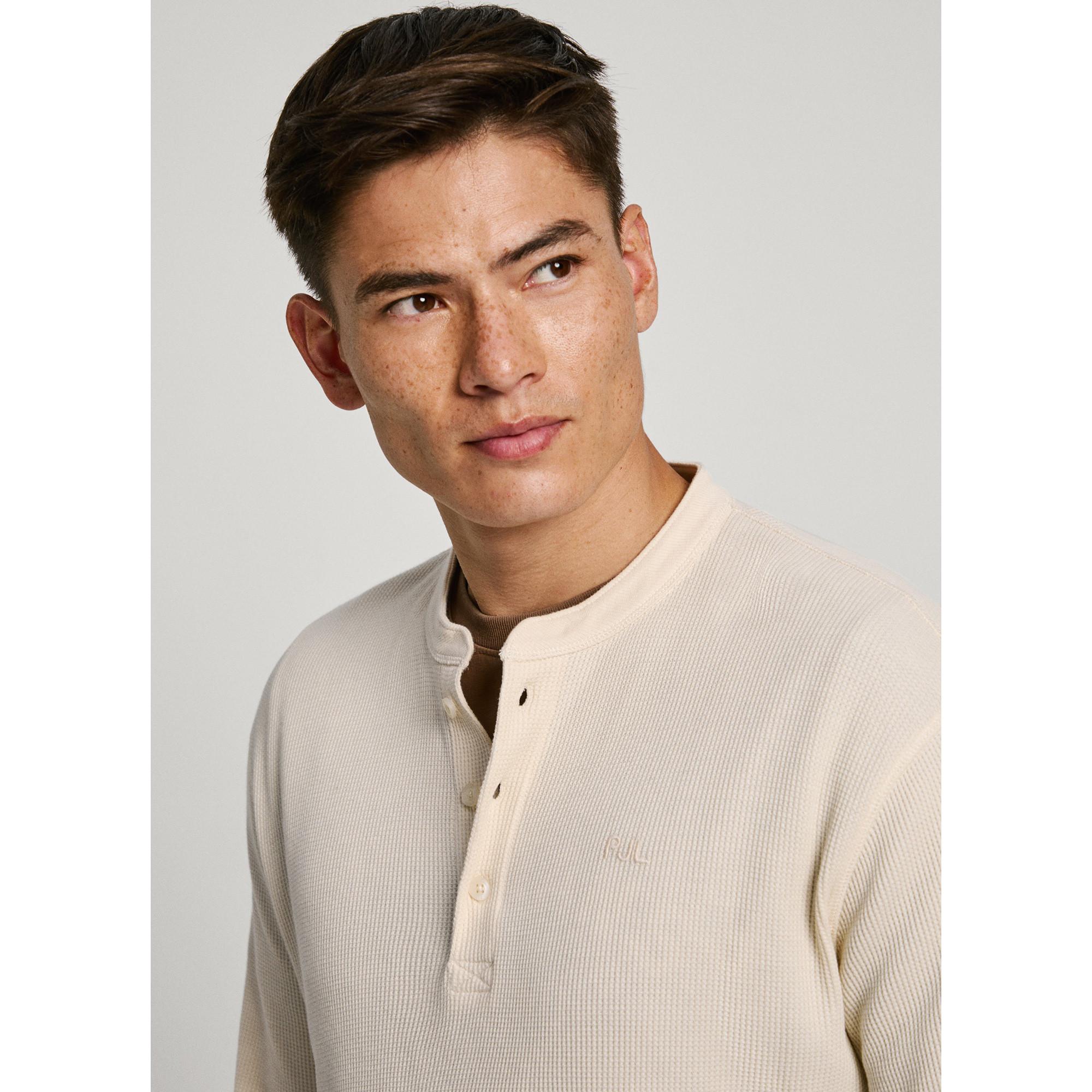 Pepe Jeans London Ashford T-Shirt Manches Longues Henley  