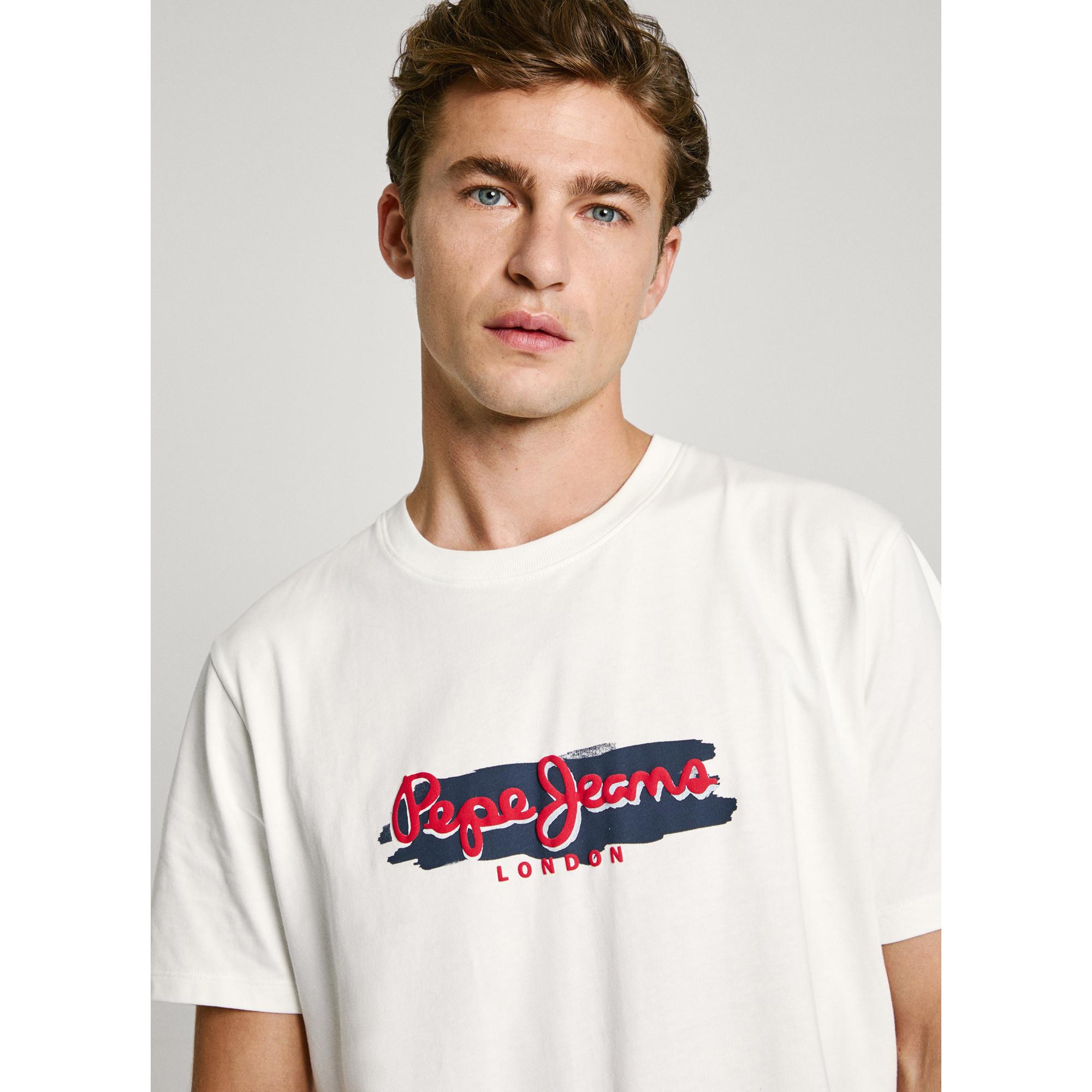 Pepe Jeans London ARSHAM T-Shirt mit Logo Print  
