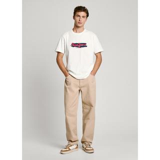 Pepe Jeans London ARSHAM T-Shirt avec Logo Imprimé  