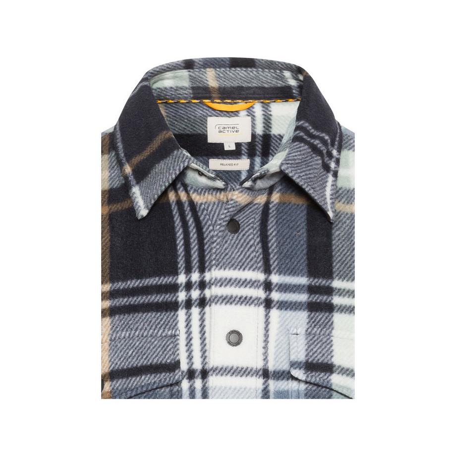 Camel Active Kariertes Overshirt  
