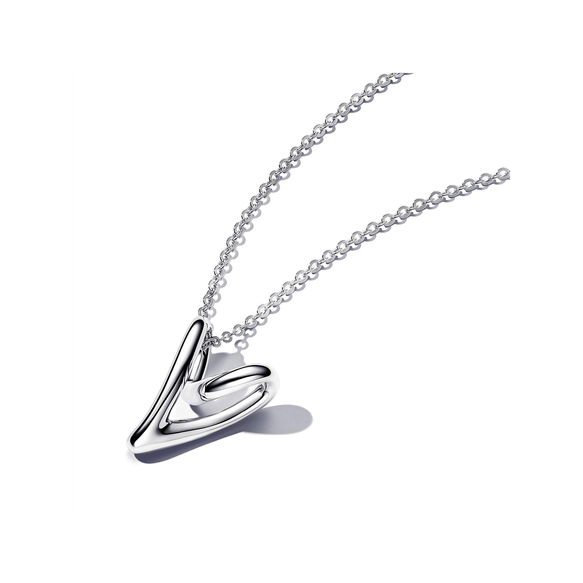 Image of Halskette Damen Silber 70 CM