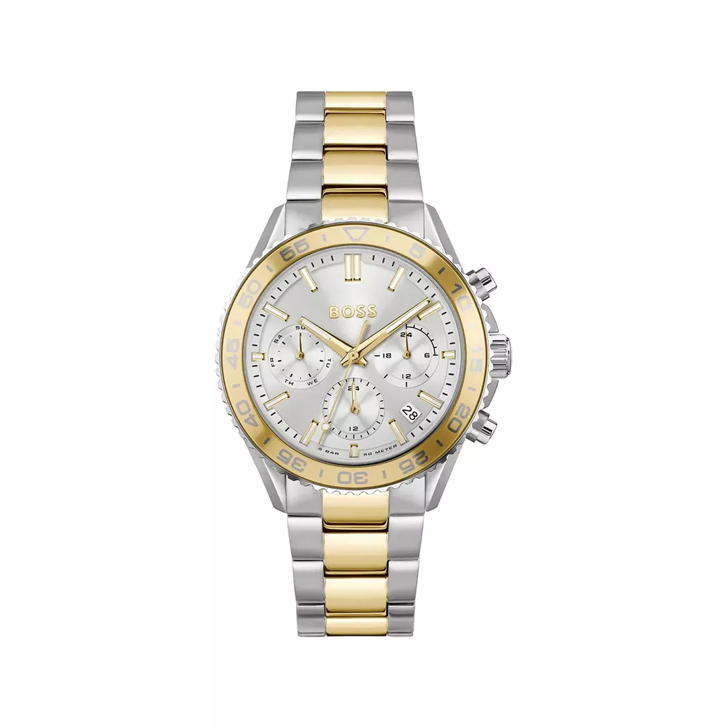 Boss - Multifunktionsuhr, Runner, 38mm, Zweifarbig