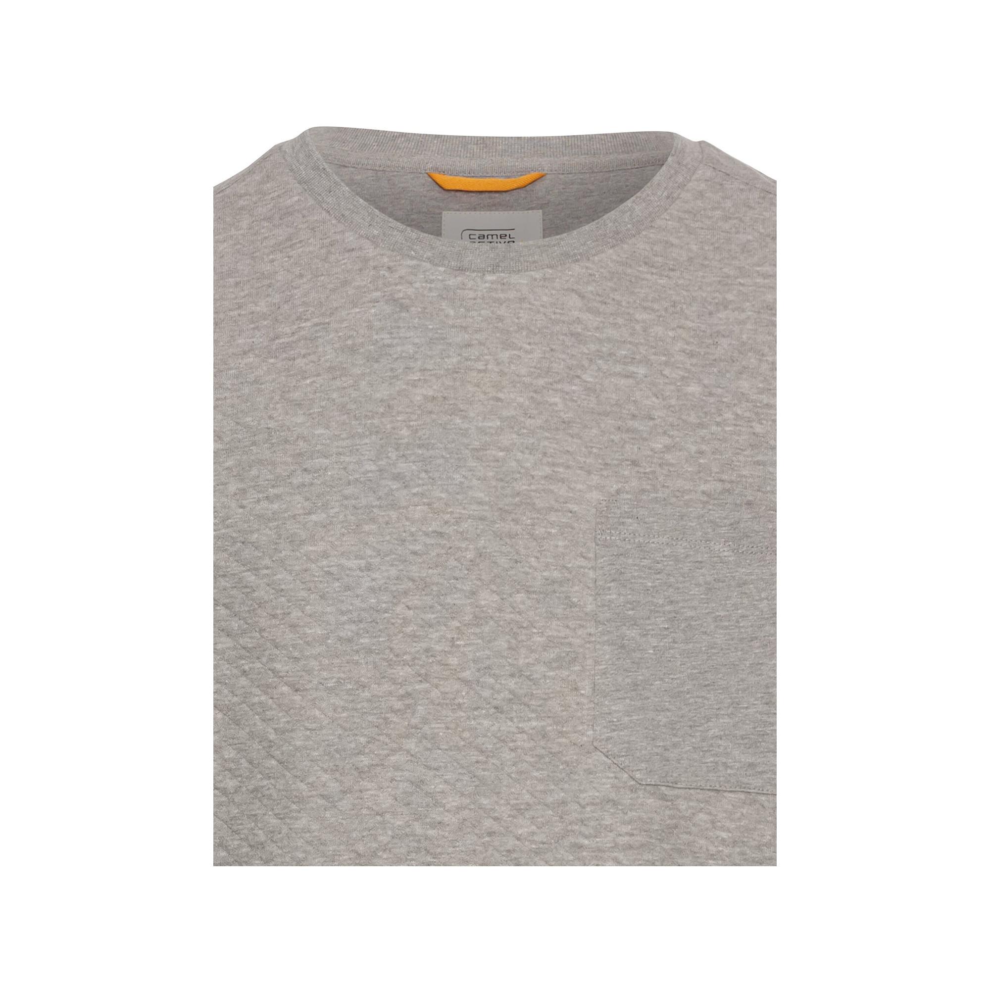 camel active T-shirt trapuntata a maniche lunghe  