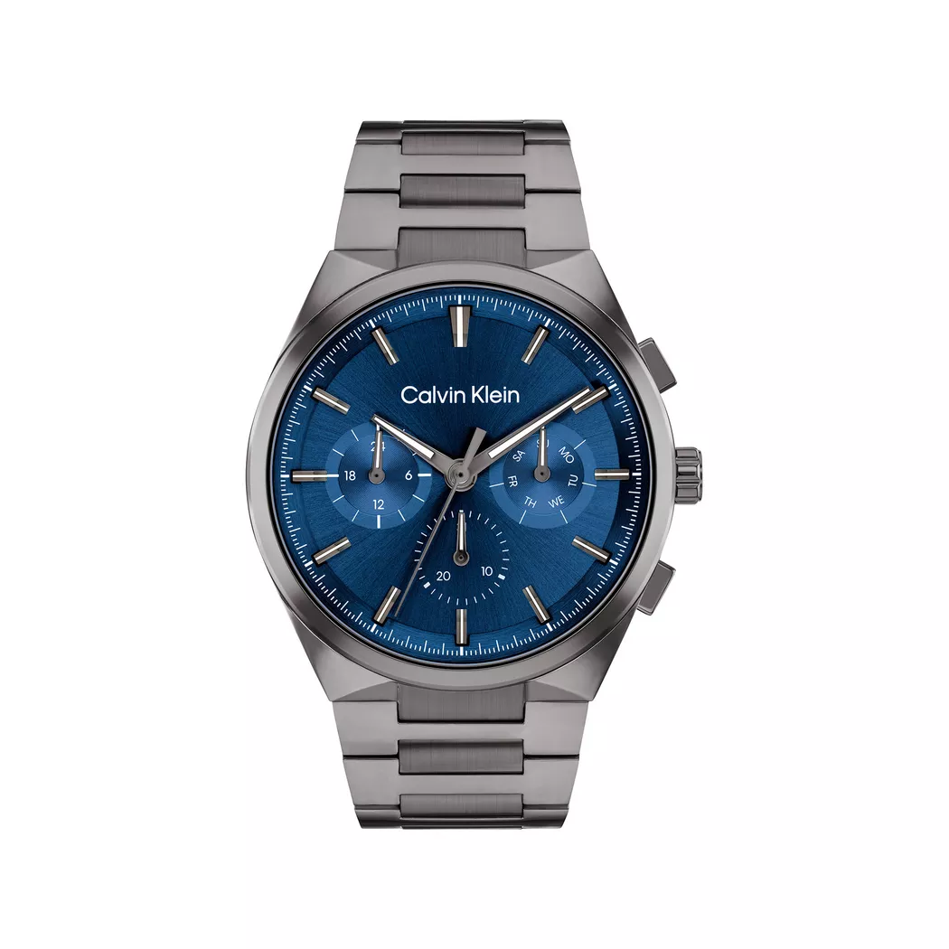 Calvin Klein Watches Montre 25200443 44 Mm Dark Grey / Blue / Mineral One Size Homme