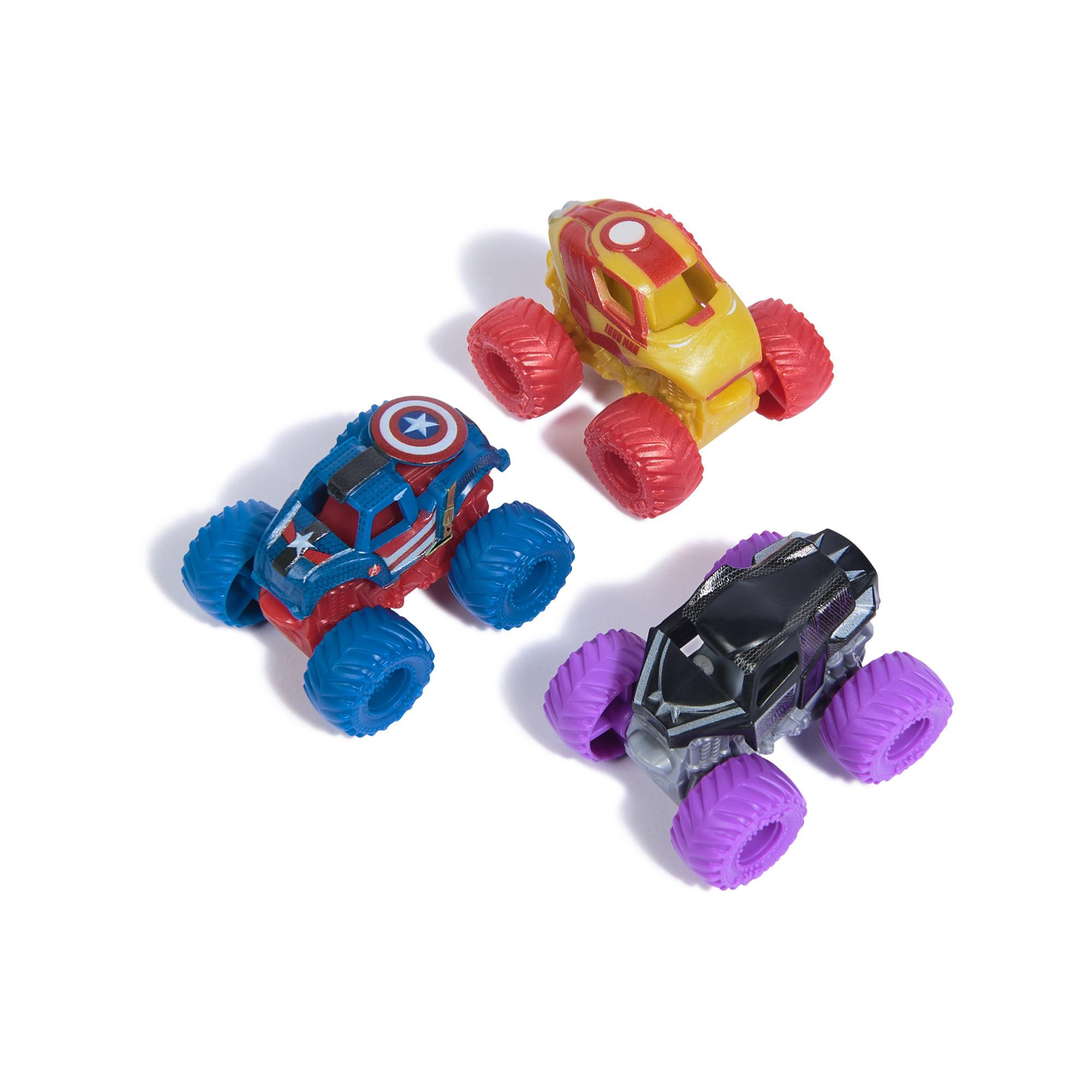 Monster Jam  Monster Jam - Mini 3er-Pack Marvel 