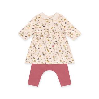 PETIT BATEAU  Set: Kleid und Leggings 